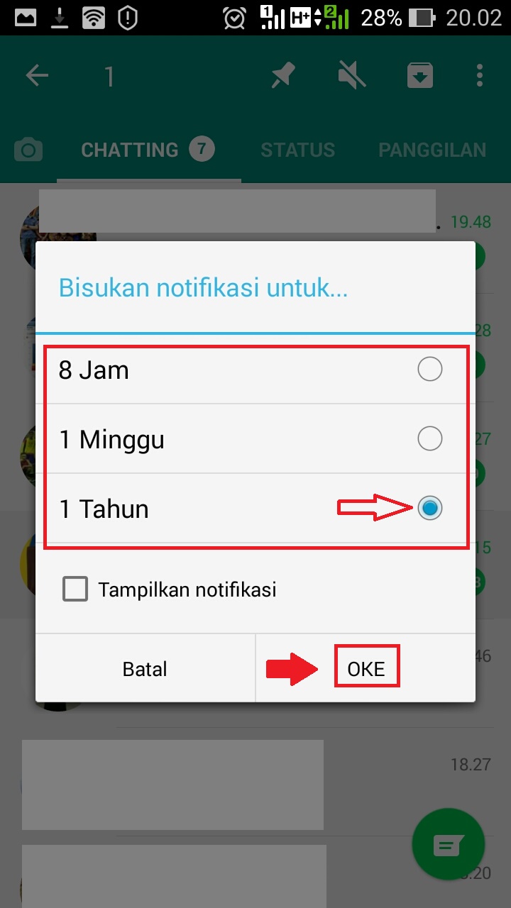 Cara Mematikan Pemberitahuan di  Grup WhatsApp supaya Tidak 