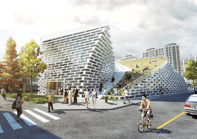 Project public library in Ying Yang Korea