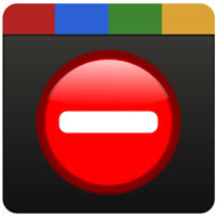 Google+ delete account icon