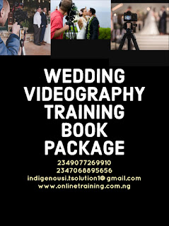 Wedding Videography Training For Nigerians