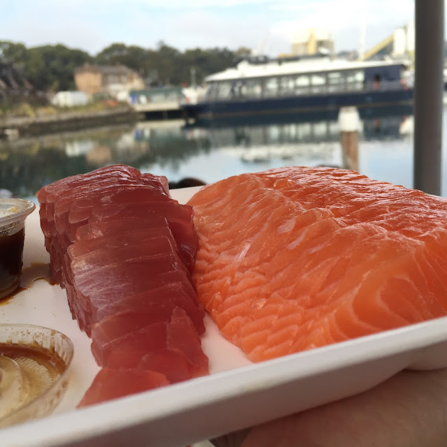 Sydney Fish Market - Sashimi