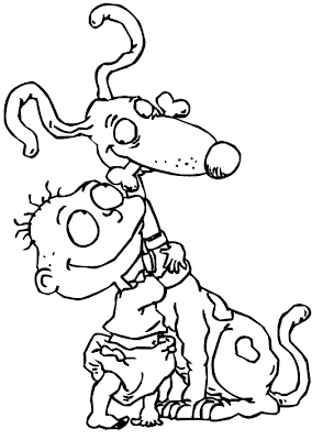 Rugrats Nickelodeon Coloring Pages