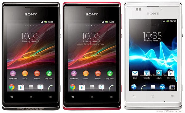 Smartphone Sony Xperia E-Series