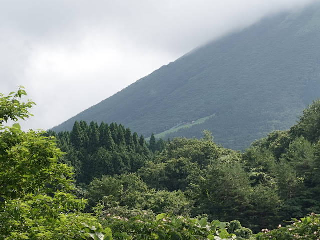 鳥取県西伯郡伯耆町福兼　福兼展望台　大山の眺望