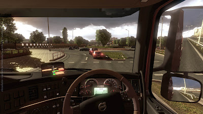 Screen Shot Of Euro Truck Simulator 2 (2012) Full PC Game Free Download At worldfree4u.com