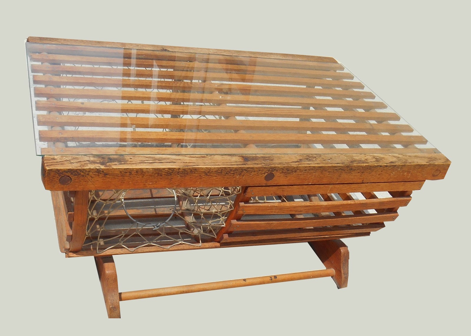 Uhuru Furniture Collectibles Nautical Coffee Table Sold