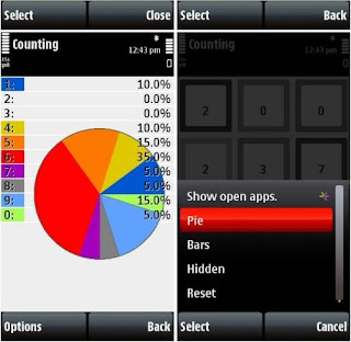 Applications de statistiques pour téléphone Symbian « Handylearn »