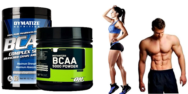 BCAA como suplementos para aumentar la masa muscular