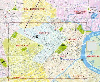 Ho Chi Minh City (Vietnam) city map