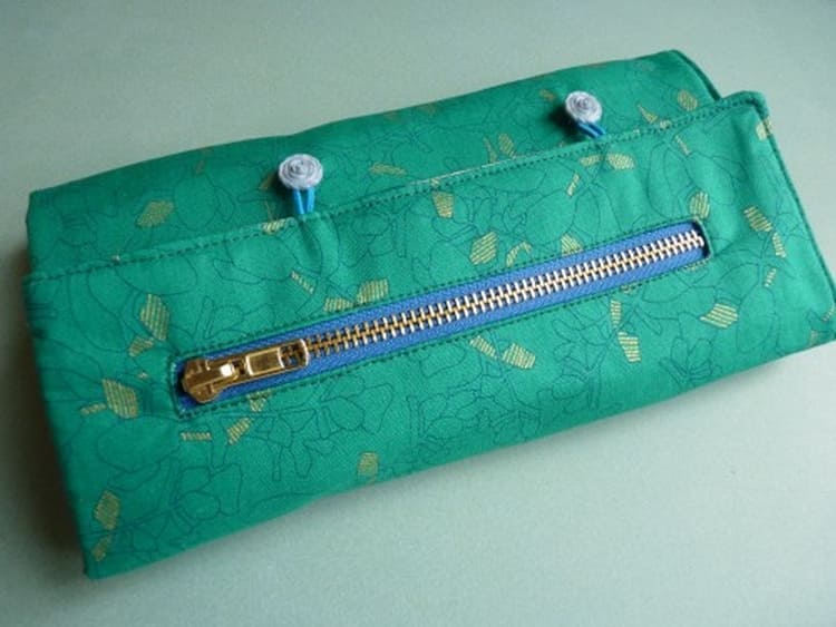 Quilted Circular Knitting Needle Case Accessory