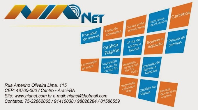 NIA NET - A Internet que Você Merece!