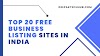Top 20 Free Business Listing Sites in India