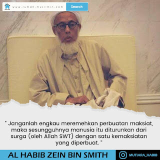 Jangan Meremehkan Perbuatan Maksiat