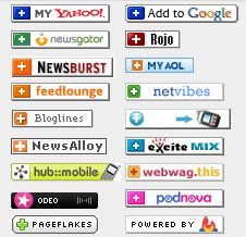 Social bookmarking icon clutter