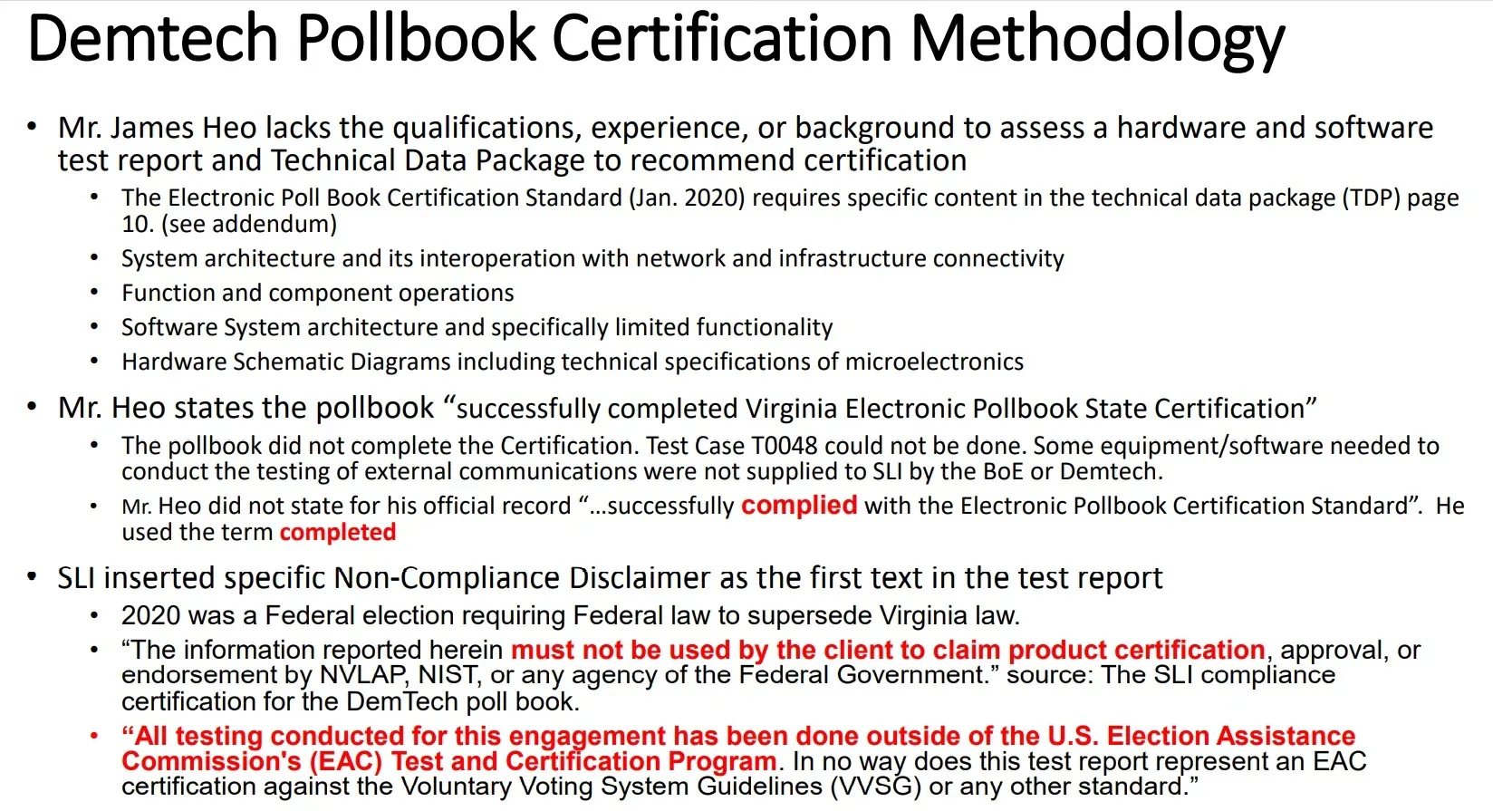 EXCLUSIVE: Evidence of Election Irregularities and Potential Fraud Mechanisms in Virginia Presented to Top State Officials