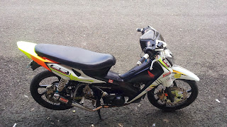 Modifikasi Motor Revo 100cc