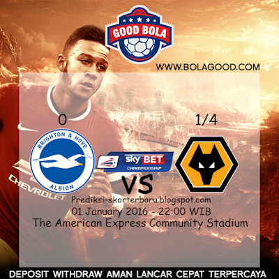 "Agen Bola - Prediksi Skor Brighton vs Wolverhampton Posted By : Prediksi-skorterbaru.blogspot.com"