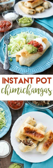 Instant Pot Chimichangas