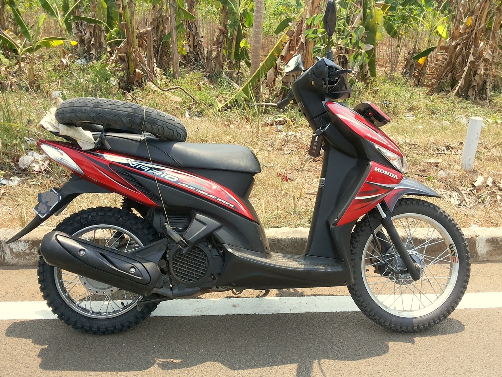 Vario CW Dual Purpose Shock  Supra dan Ban 17 Barang Gudang