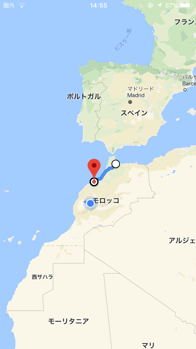 世界一周 146日目 モロッコ カサブランカ 怖い