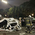 Trágico accidente en un choque múltiple en Palermo: