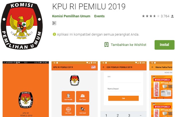 KPU RI PEMILU 2019