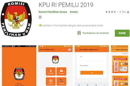 Cara Cek Nama Anda di Daftar Pemilih Tetap 2019 Lewat HP Android