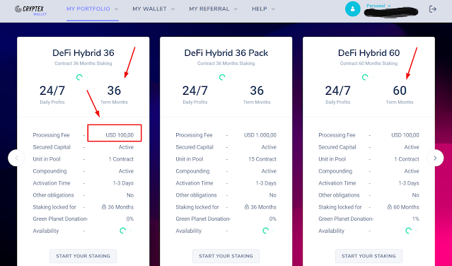 cryptex staking program