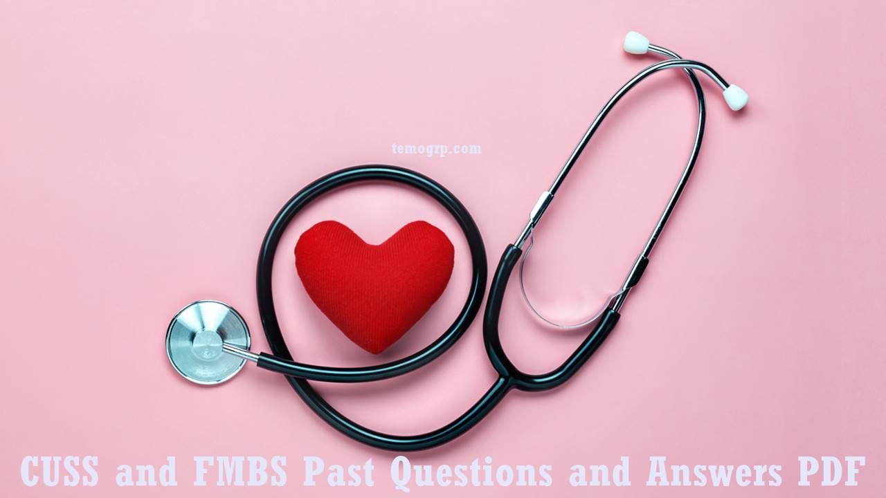 Download All CUSS and FMBS Medical Concour Past Questions/Answers PDF: Yaounde, Douala, Dschang.