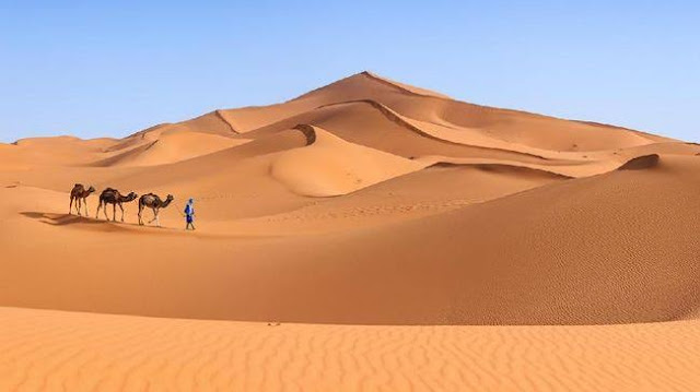 Misteriusnya Gurun Sahara Mitos Padang  Pasir  Tandus 