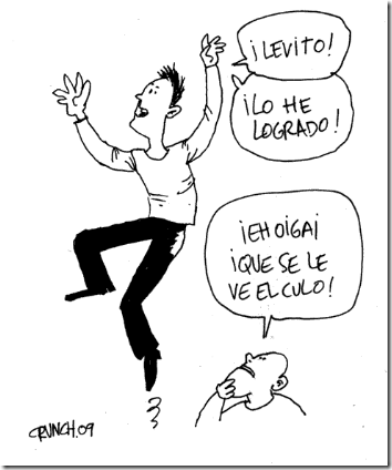 levitando humor