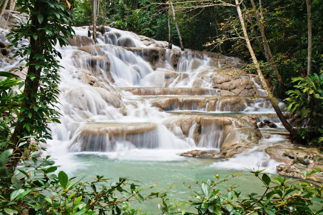 Las cataratas del río Dunn, Jamaica