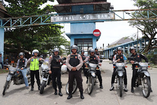 Antisipasi Gangguan Kamtibmas, Tim Badak Polres Pandeglang Laksanakan Patroli Mobile 