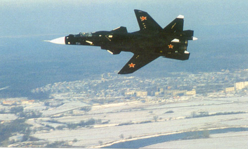 Sukoi-47 Experimental Rusia Jet Fighter