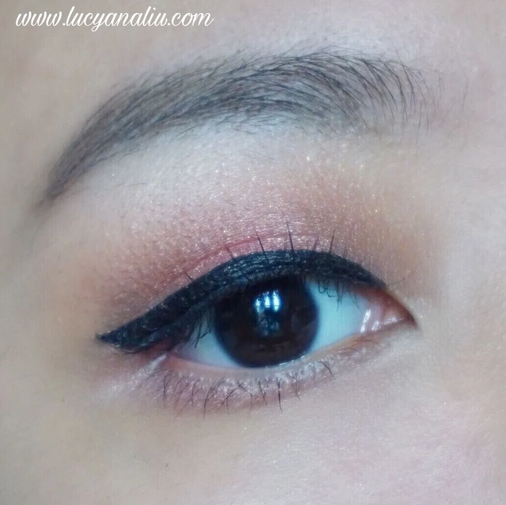 Tutorial Glittery Pink Brown Eye Makeup Tutorial Lucys Blog