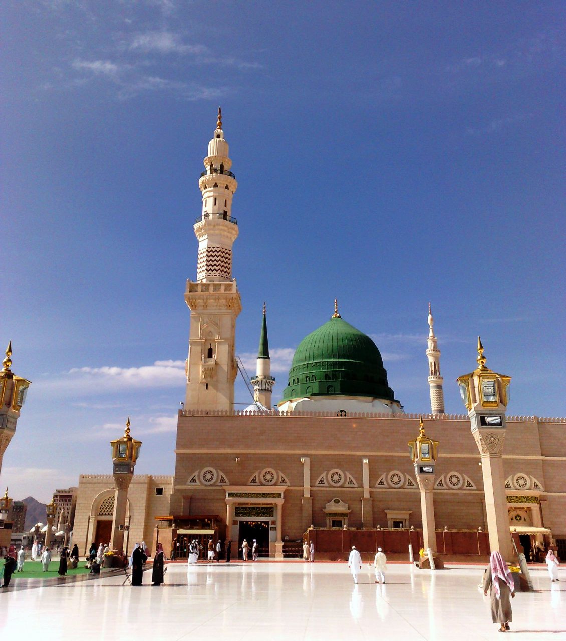 ISLAMIC WALLAPERS Beautiful MASJID  E NABVI Wallpapers 