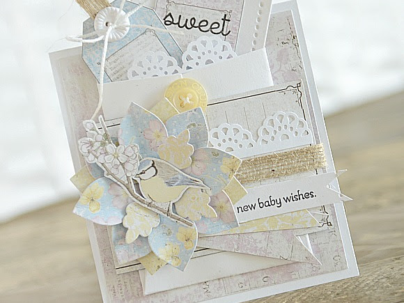 Sweet New Baby Wishes - Featuring Maja Design