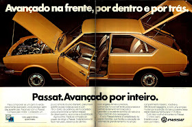 propaganda VW Passat - 1978.  brazilian advertising cars in the 70s; os anos 70; história da década de 70; Brazil in the 70s; propaganda carros anos 70; Oswaldo Hernandez;