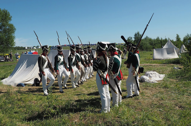 "Сибирский огонь - 2022", солдаты 1812 года