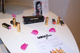 mdmflow lipstick event flat lay