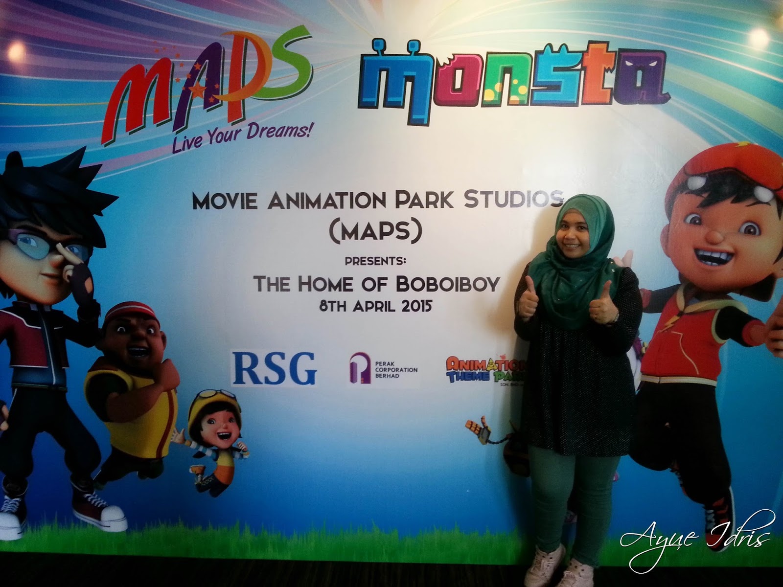 MAPS PERAK Movie Animation Park Studios Di Ipoh Perak Ayue Idris