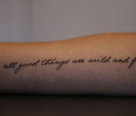 quote tattoos