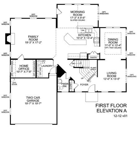 Victoria Ryan Homes Floor Plans - Upstairs Floor Plan Ryan Homes Verona