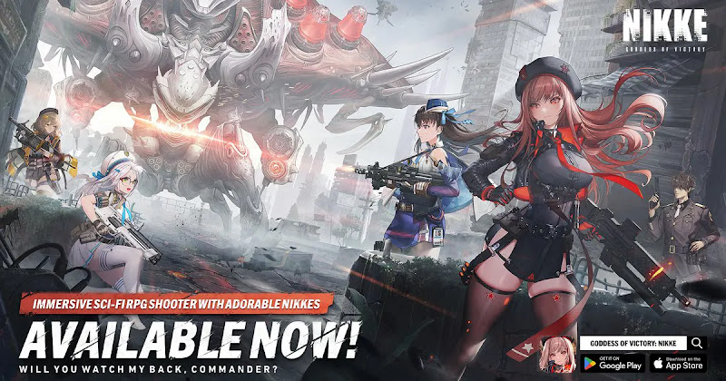 Full Size dan Spesifikasi Minimum Goddess of Victory: Nikke Android dan iOS