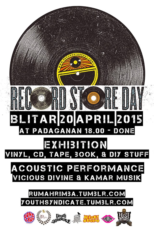 BLITAR RECORDS STORE DAY on 20 APRIL 2015