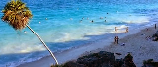 La increíble playa de Tulum