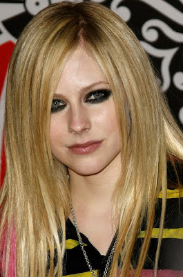 Avril Lavigne Hairstyles - Long Straight Hairstyles