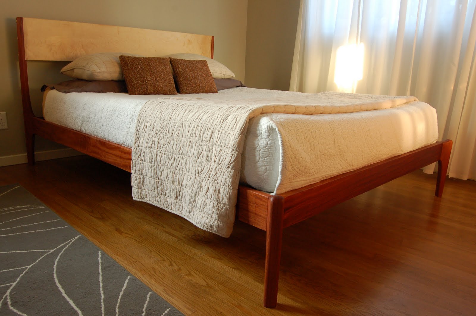 Furniture by Pete: Danish Modern Style Bed