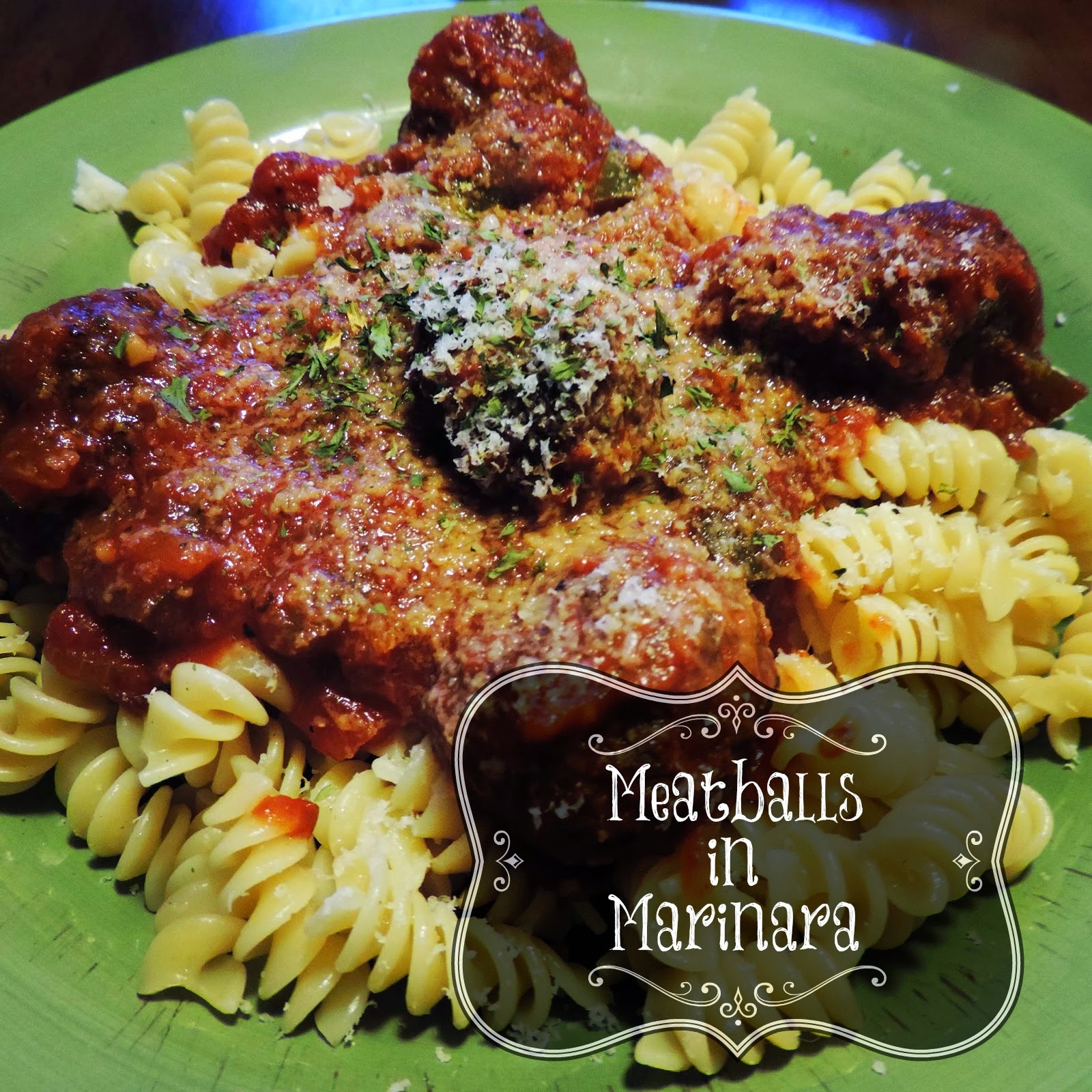 Meatballs in Marinara...