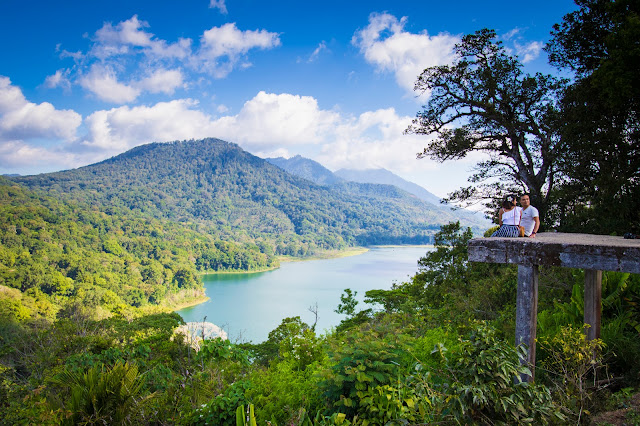 Laghi gemelli Danau Buyan e Tamblingan-Bali